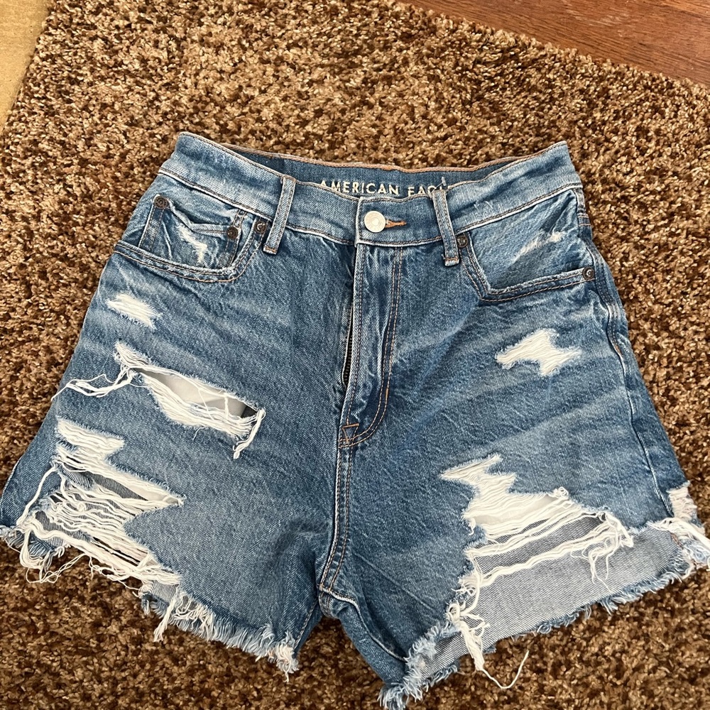 American eagle 90s highest rise boyfriend denim short